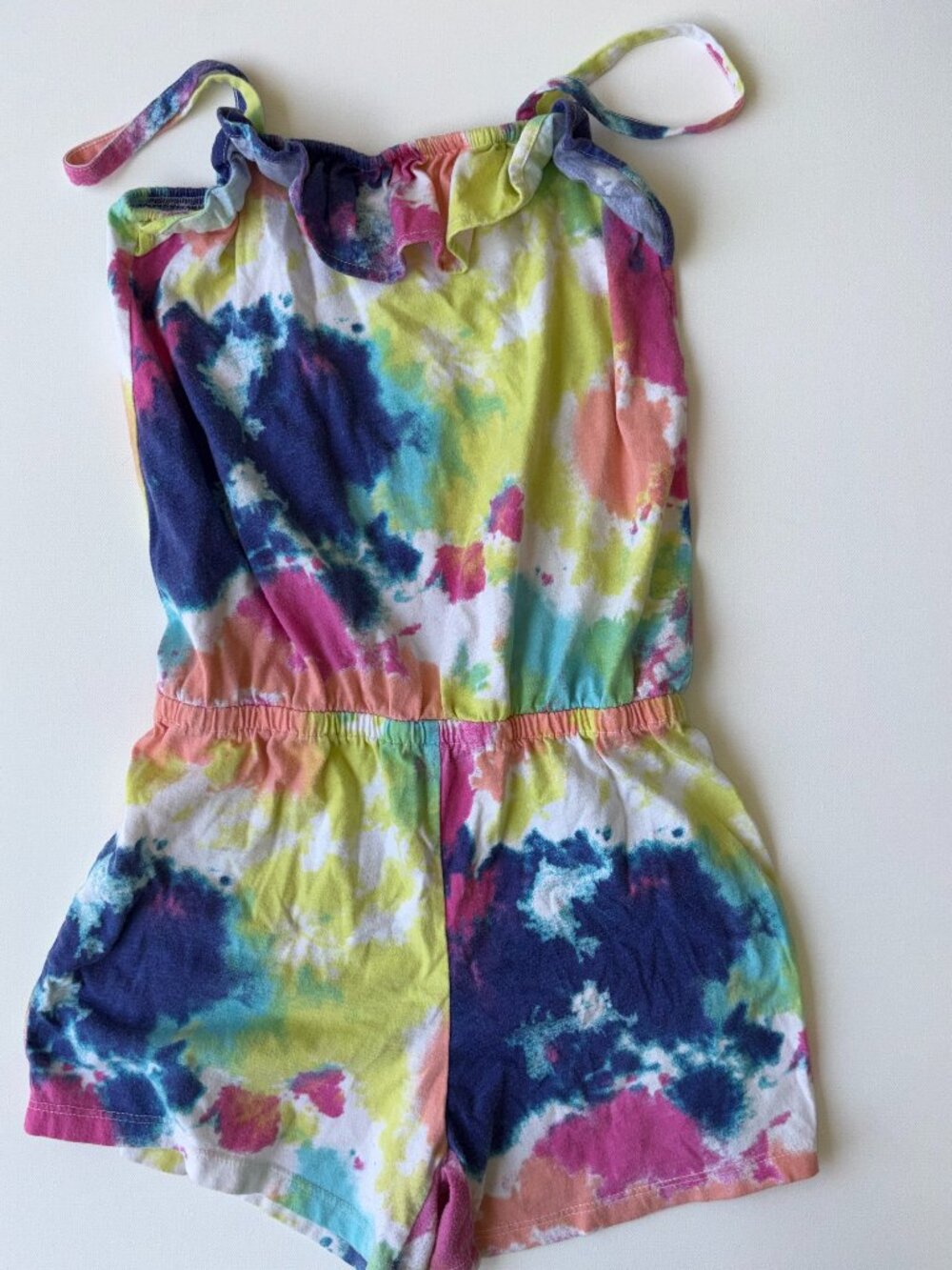 The Children’s Place Tie-Dye Romper XL 14